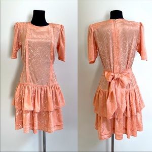 1980’s prom party dress glam rock/ fits like a 6-8